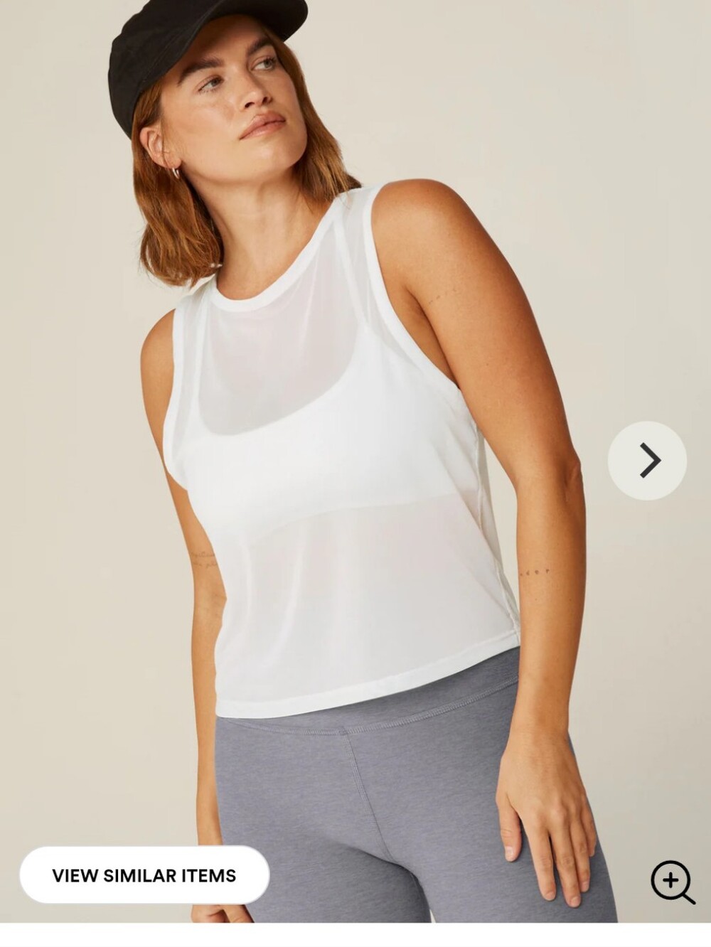 Sheer Mesh Tank - Picture 2 of 6